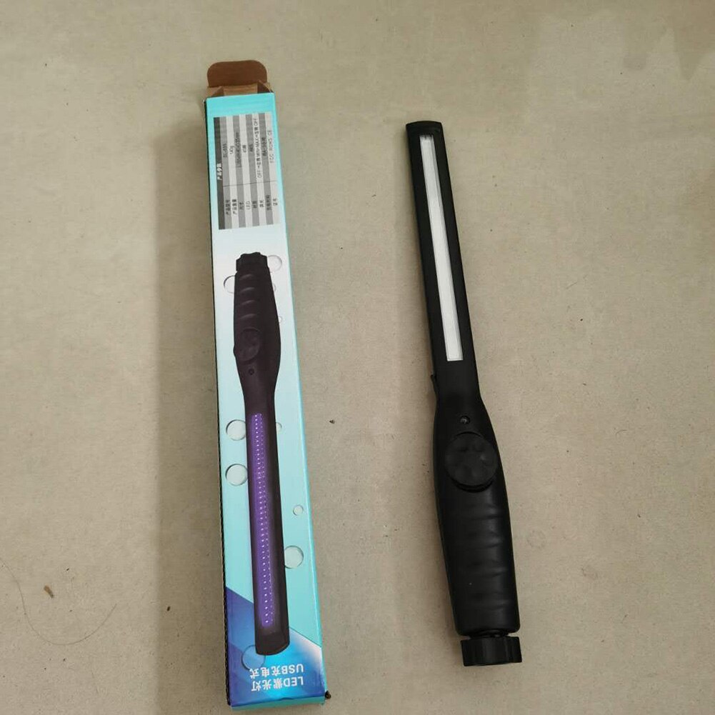 UV-C Light Germicidal Ultraviolet Disinfection Built In Rechargeable Battery 40 LED Handheld Portable Sterilize Tube