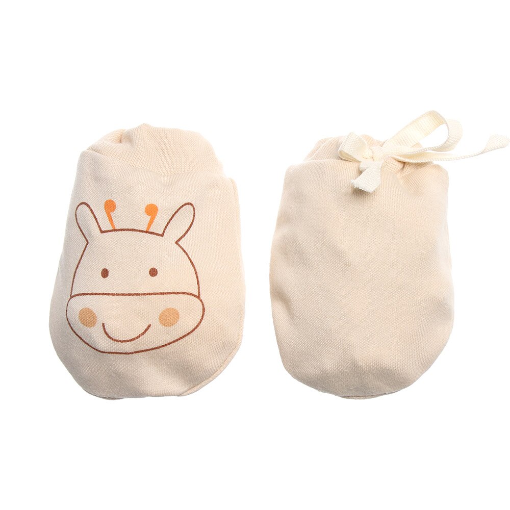 Gants Anti-saisie pour bébés | Gants pour nourrissons doux en coton, mitaines chaudes d'hiver, protège-mains à cordon réglable: B-3