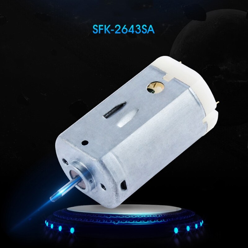 3 to 24V 3000-30000 RPM Mini DC Motor Miniature DC Motor for DIY Toys Science Projects Low Noise A0NC