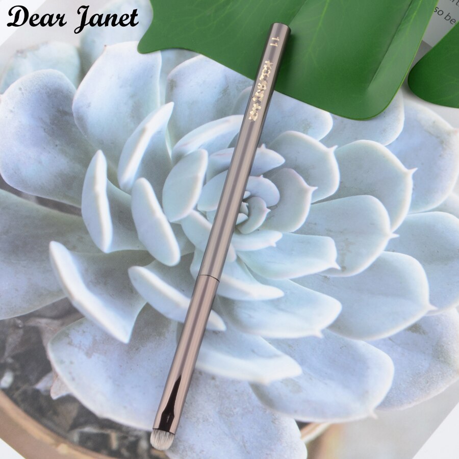 1 piece Smudge Makeup brushes Eye Make up brush Smoky detail contour Cosmetic tool brown metal handle H#11