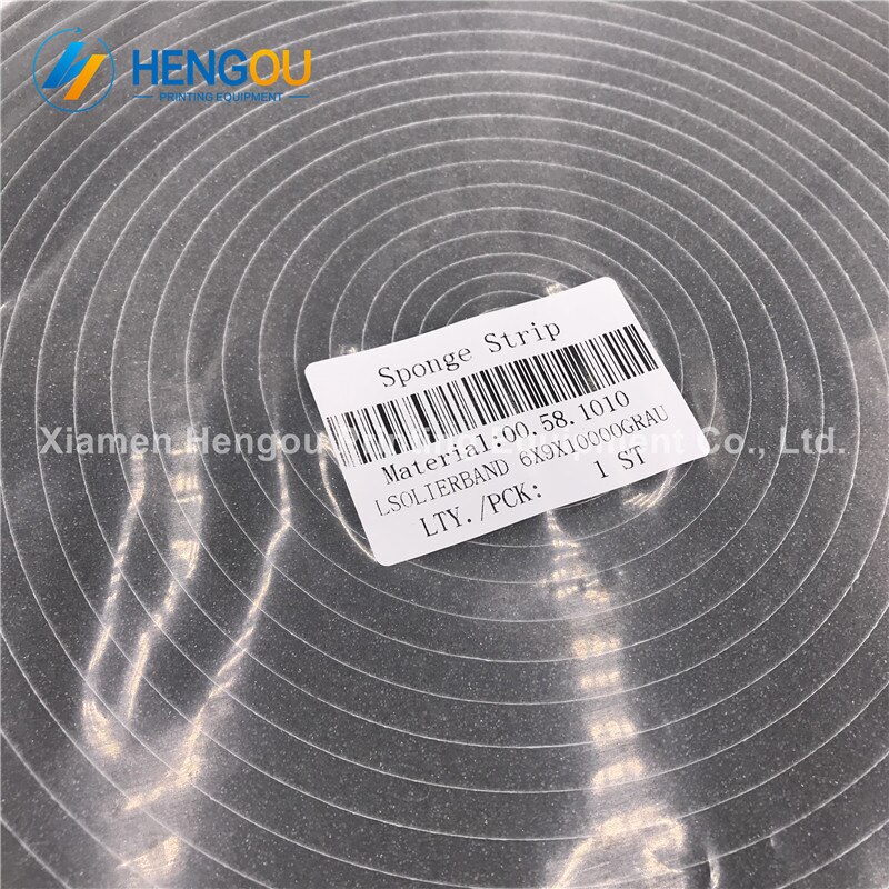 5 piece Printing Tessamol Strip 00.580.1010 for Hengoucn Printing Machine Consumable Sponge Strip 00.580.1010