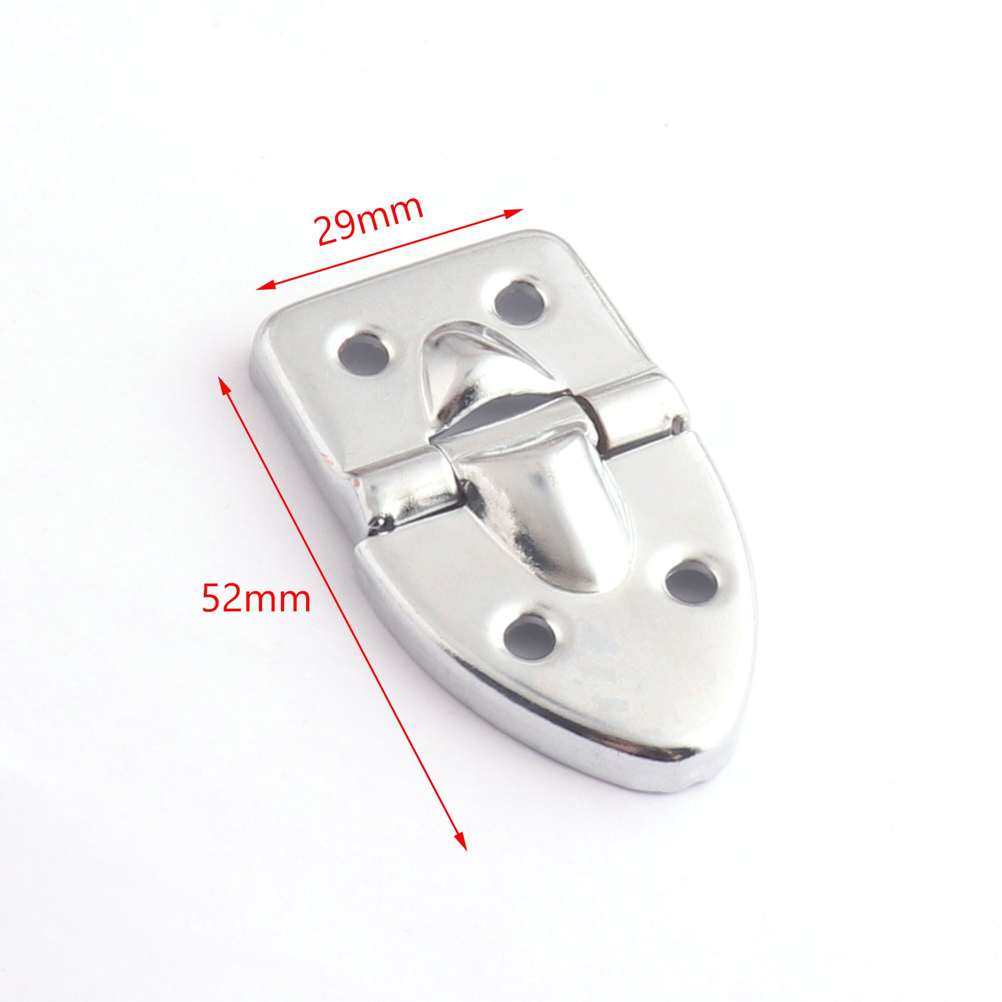 Wooden Box Hinges Cabinet Hinges Metal Hinges for Wooden Jewelry Box Tool Box Suitcase Silver Hinges with Screws