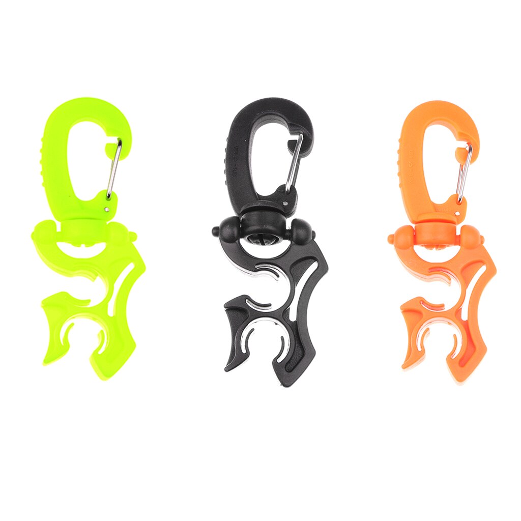 3 peças 3.9 holder x x 1.4 holder holder suporte de mangueira dupla de mergulho com clipe para reguladores de fixação e outros equipamentos de mergulho scuba essentials
