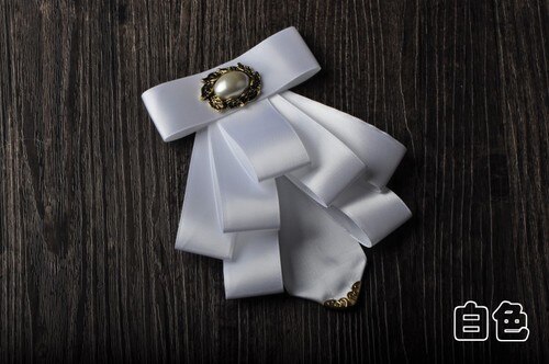 I-remiel britisk stil flerlags stof butterfly bryllup brudgom formel krave skjortekjole slips halsbånd tøj og tilbehør: 7