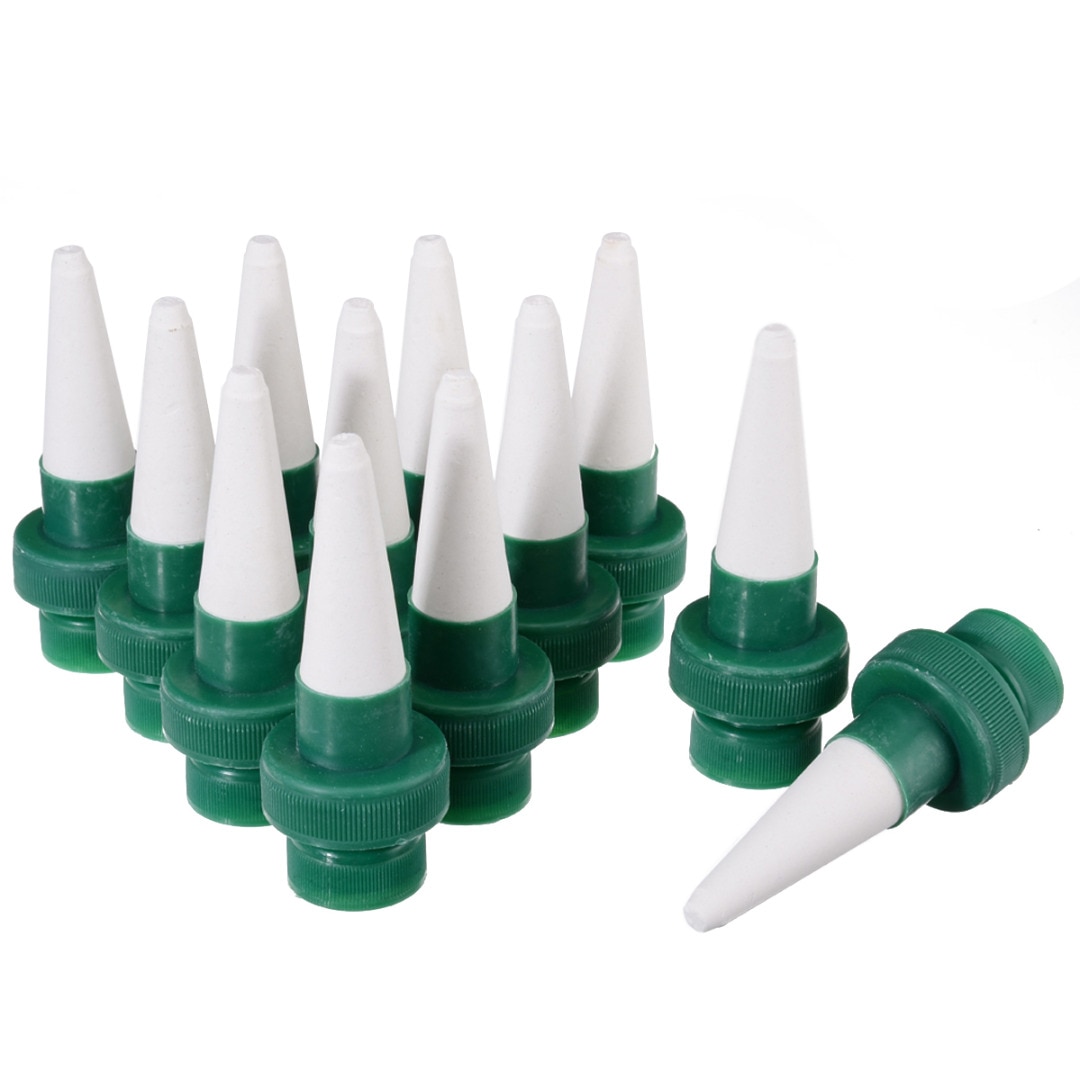 8/12 set Drip Irrigation Watering System Automatically Humidifier Drip Water Dispenser Plants Waterer Bottle Dripper