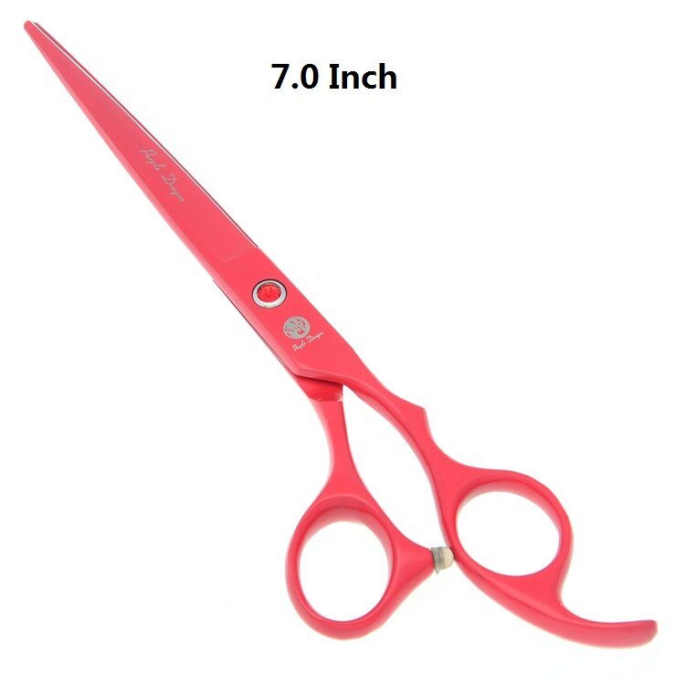 6.5 "paarse draak huisdieren trimschaar hondenhaar uitdunschaar honden knipschaar  jp440c dierentondeuse  b0017b: B0029b-01-70