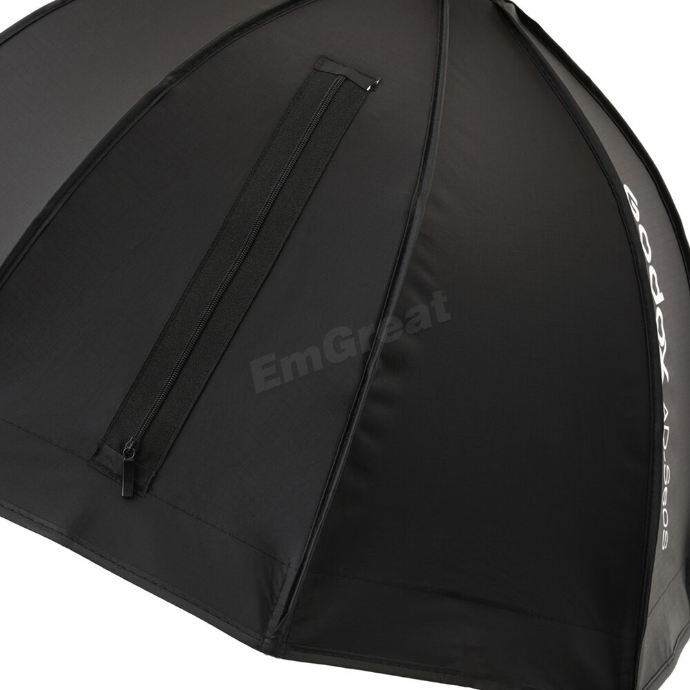 Godox ad -s60s 60cm sølv dyb parabolsk softbox med honeycomb grid godox mount til  ad300 pro  ml60 led videolys