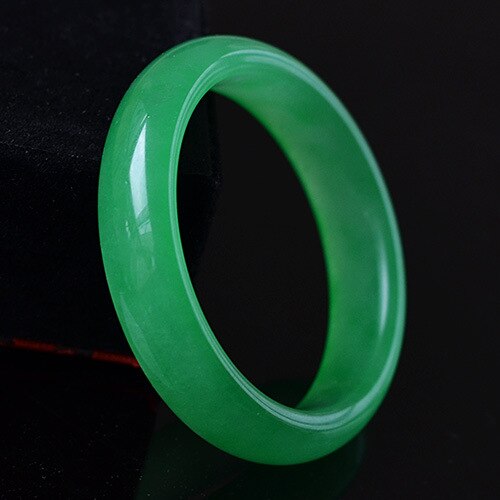 57-59mm Innen Durchmesser Grade A Natürliche Jade Armreifen Feine Edelstein Jade Armband Schmuck Für Frauen