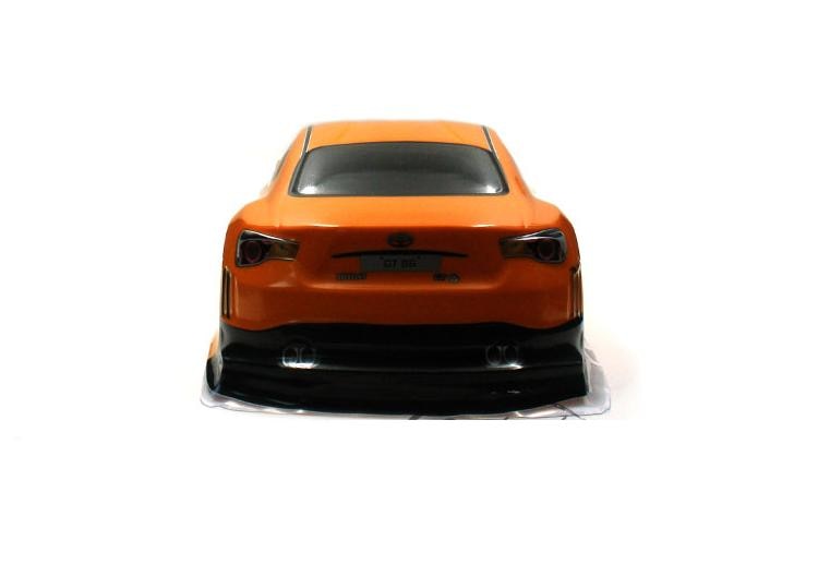 Yukala 1/10 fjern kontrol bildele pvc malet karosseri shell til 1/10 rc racing on-road drift bil 445*190mm hjul base 250mm