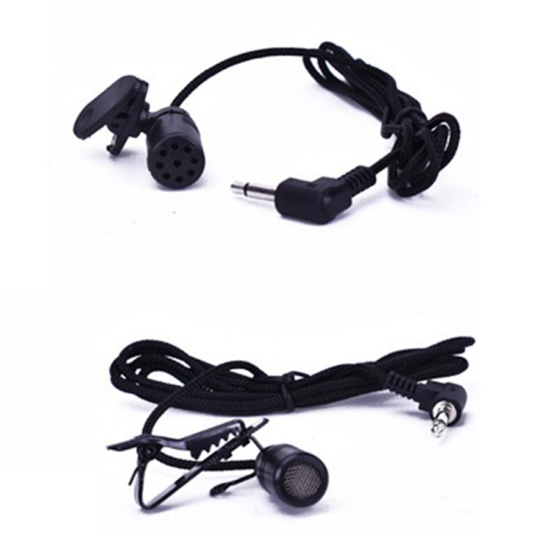 3,5mm Mini Mikrofon Kopfhörer Revers Lavalier Clip Mikrofon Vortrag Lehre Konferenz Universal- Tragbare Mikrofon