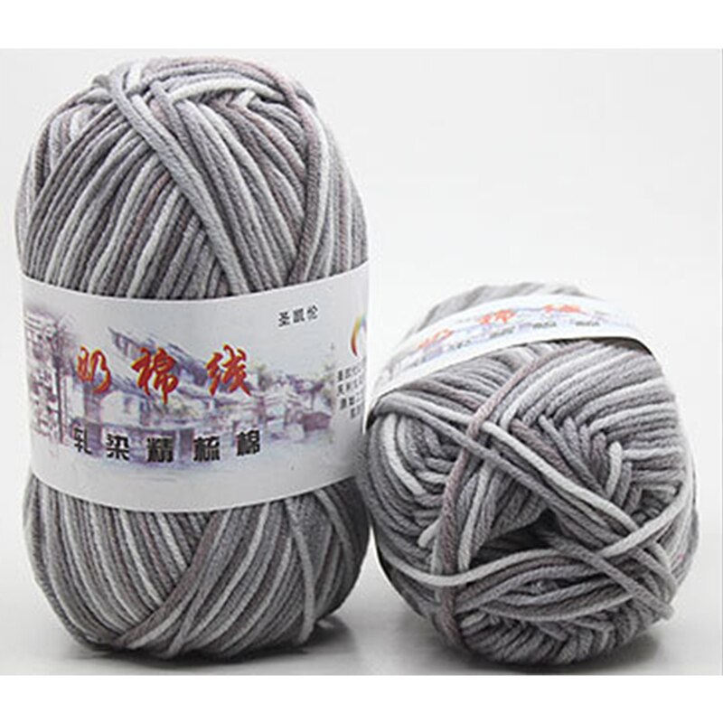 Baby Milk Cotton Yarn Crochet Hat For Knitting Wool Yarn Warm Chunky Yarn Children Hand Knitted Yarn Blanket Sweater: 5