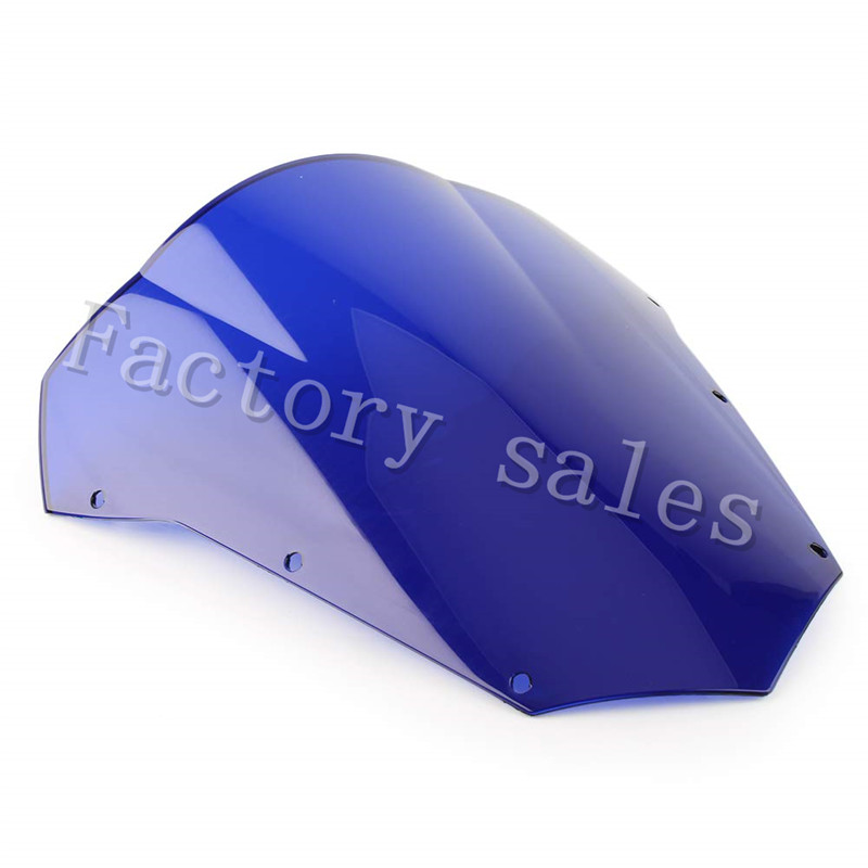 HotSale dla Yamaha FAZER FZ6 Fazer S2 FZ6 2003 2004 2005 2006 2007 2008 motocykl ekran szyby przedniej FZ 6 S 6 S: niebieski