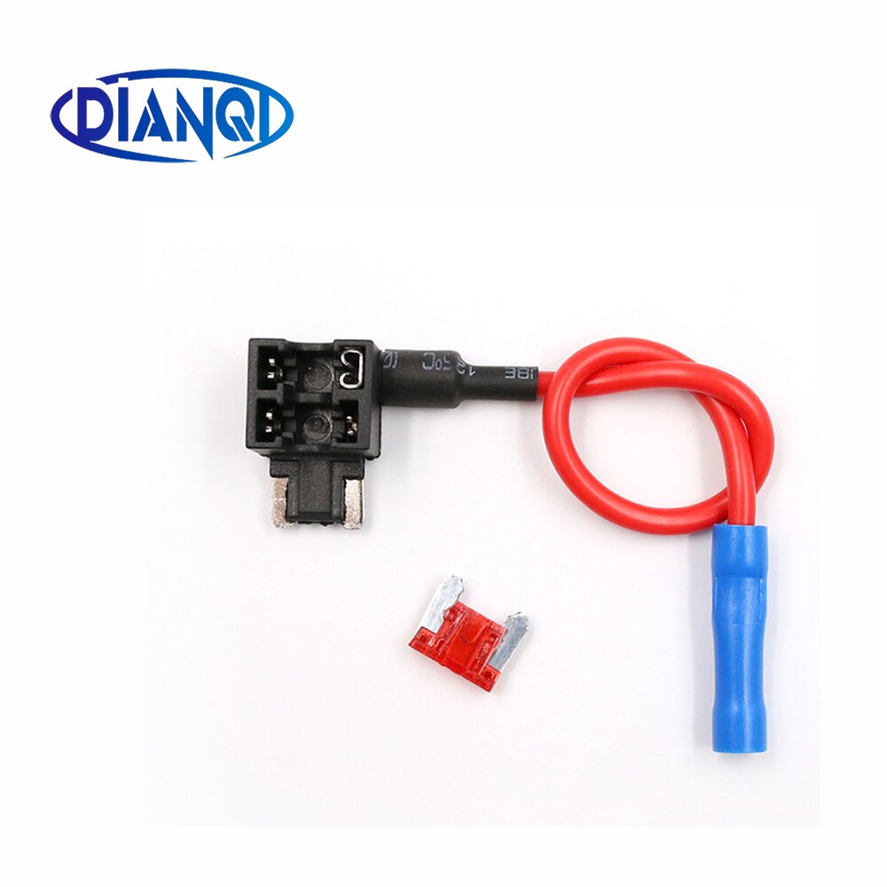 12V24V fuse holder external line wire connector mini standard ATM APM blade car fuse: micro