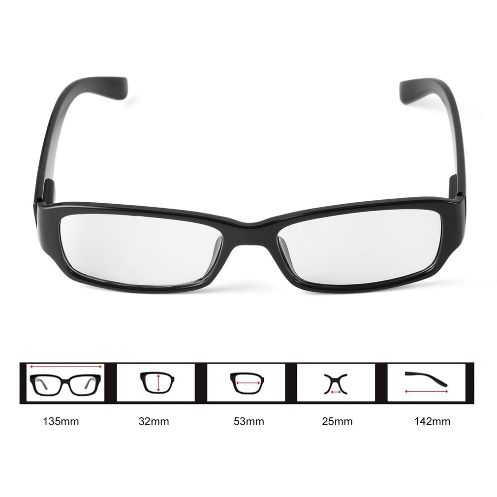 Practical Durable Plastic Radiation Protective Eye-Wearing For Computer Television Anti-Radiation Flat Glasses With Square Frame