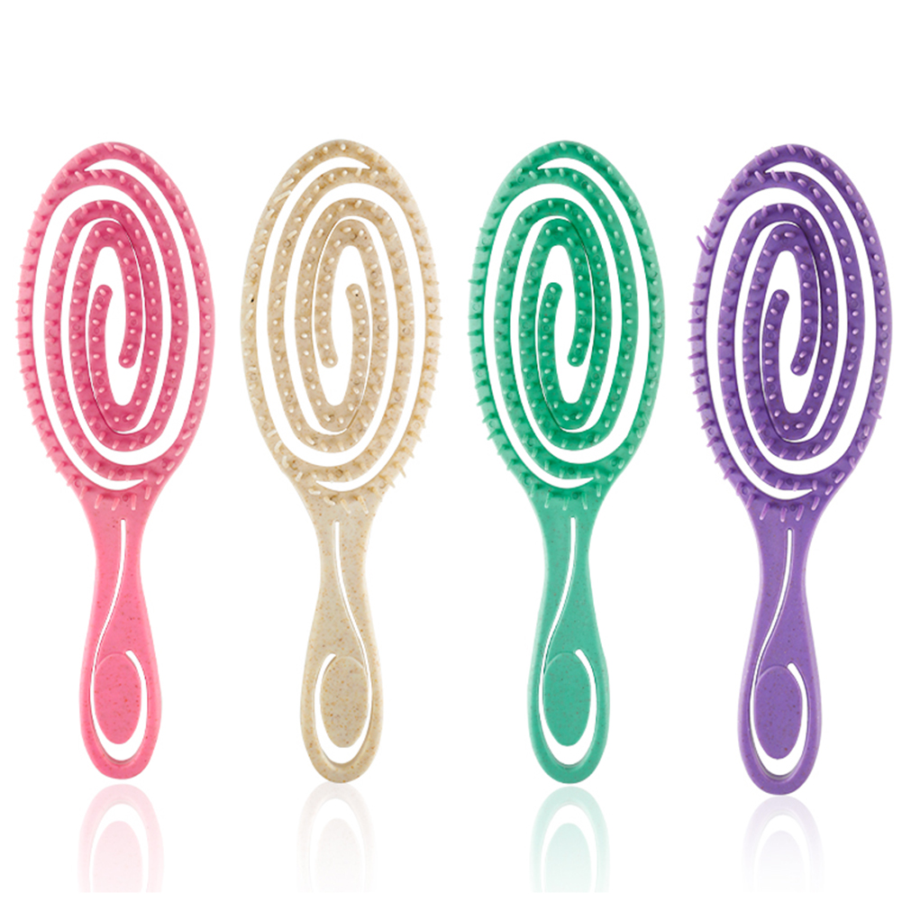 Brosses à cheveux à palette, peigne de Massage pour cuir chevelu, pour cheveux longs, courts, épais, bouclés, lisses et ondulés