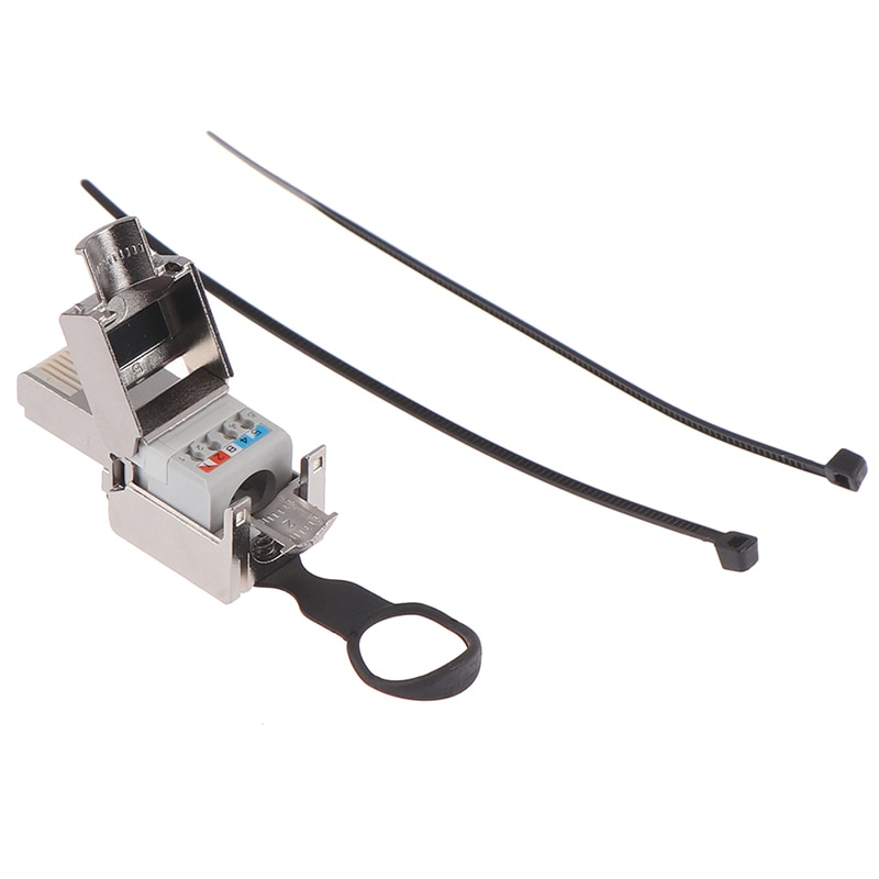 8P8C RJ45 Connector Compatible with Cat6/Cat6A/Cat7/Cat8 Termination Plug