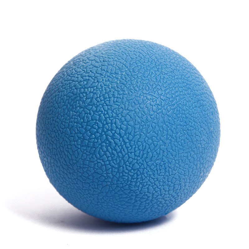 Pelota de ejercicio de Yoga, TPE, Lacrosse, deportes, relajación muscular, fatiga, gimnasio, terapia de masaje, Punto disparador, cuerpo, novedad de: Azul