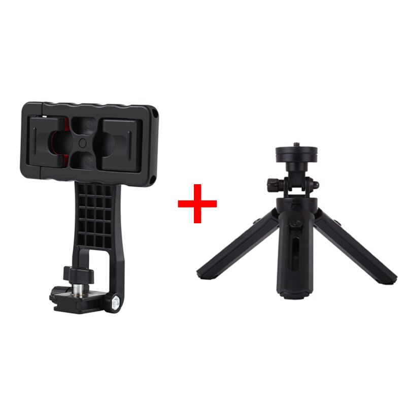 PULUZ supporto per morsetto ABS verticale rotante orizzontale a 360 gradi c per iPhone/Galaxy/Huawei/Xiaomi/HTC/Google: Add Tripod