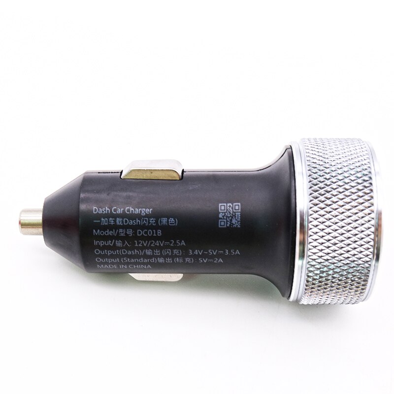 Originele Oneplus Eu Charger 5V4A Auto Dash Oplader Voor Een Plus 6T 5/5T/3/3T Dash Lading Adapter Dash 4A Usb Charge Type C Kabel