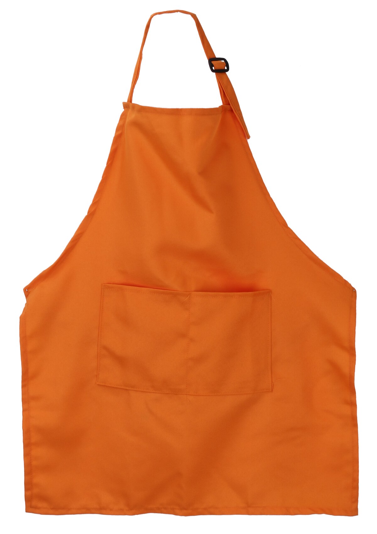 delantal infantil pintura infantil Pichi de bebé Color sólido cocina niño limpio Babero con bolsillos delantales 51cm x 49cm: Naranja