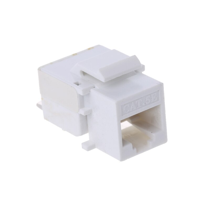 5 stk cat 5e utp netværksmodul værktøjsfri  rj45 stik kabel adapter til forstærker