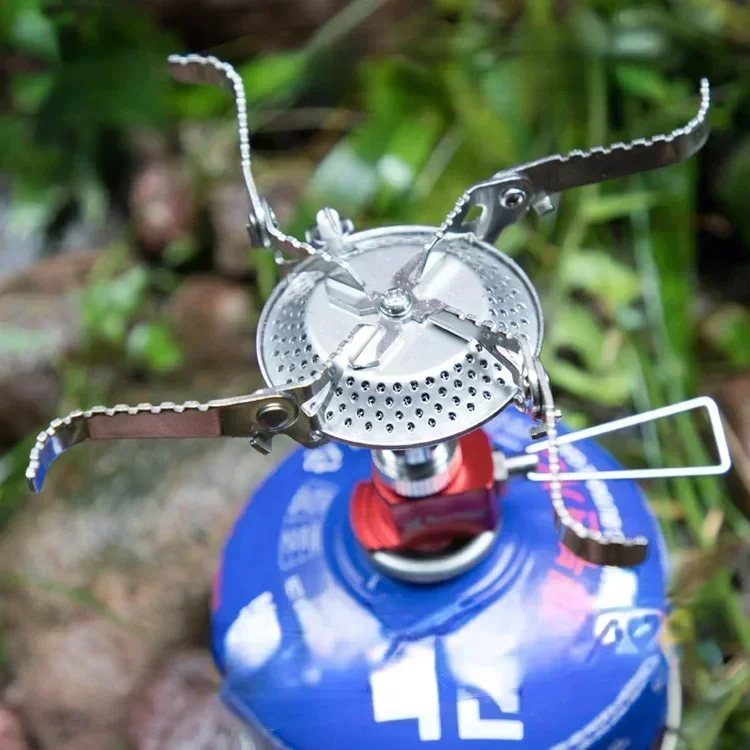 Soporte pequeño y práctico, estable, plegable, fácil de llevar, para acampar, adecuado para estufas, utensilios de cocina de Gas, herramienta de cocina para campamento, el mejor