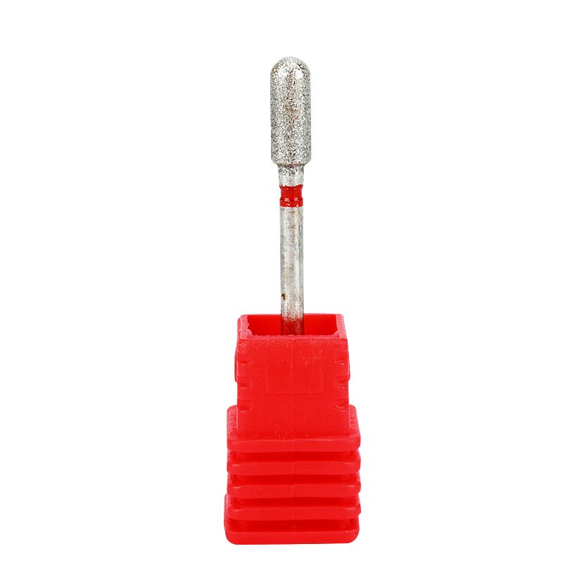 3/32" Nagelwerkzeuge Diamantbohrer Handstück 2,35 mm Schaft Erdbeere Labor Labor Bohrschneider Manikürefeile