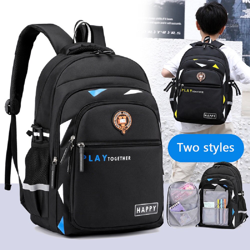 Grote jongensrugzak kinderen orthopedische kinderrugzak in primaire grote capaciteit koelkastdeur basisschooltas