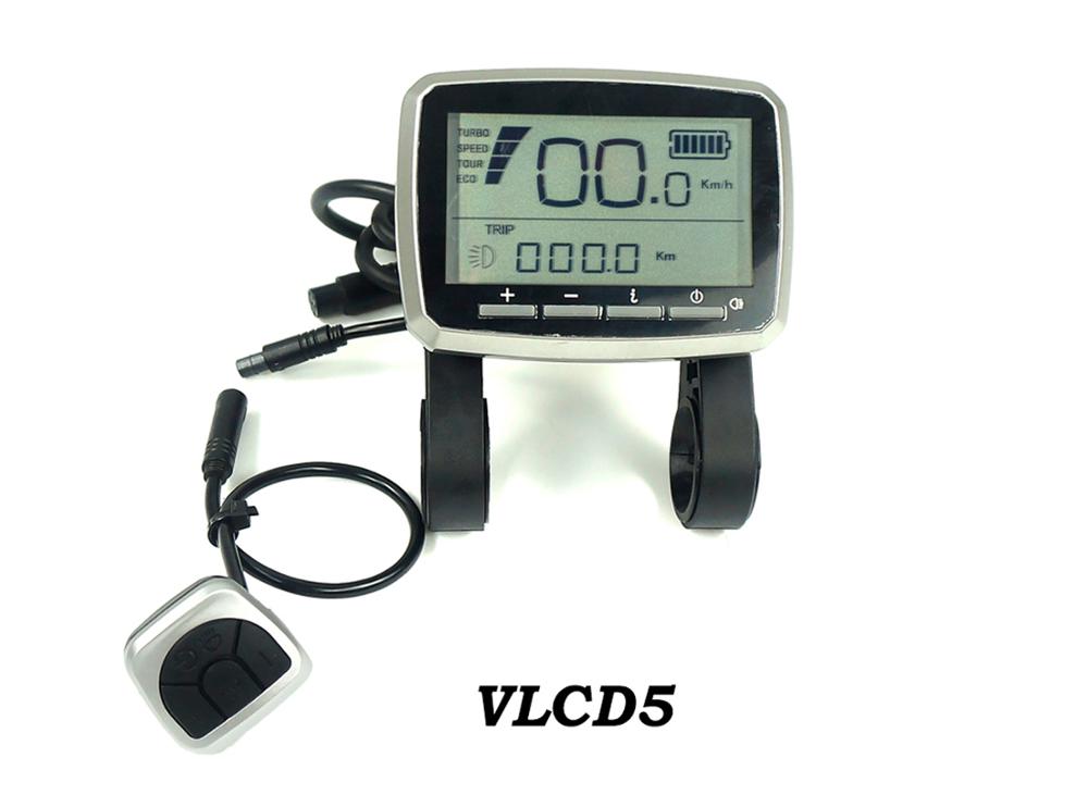 Écran LCD de l'opérateur TSDZ2 VLCD5 VLCD6 XH18 VLCD5, accessoires de vélo électrique TONGSHENG Mid Drive Motor Part: VLCD5 display