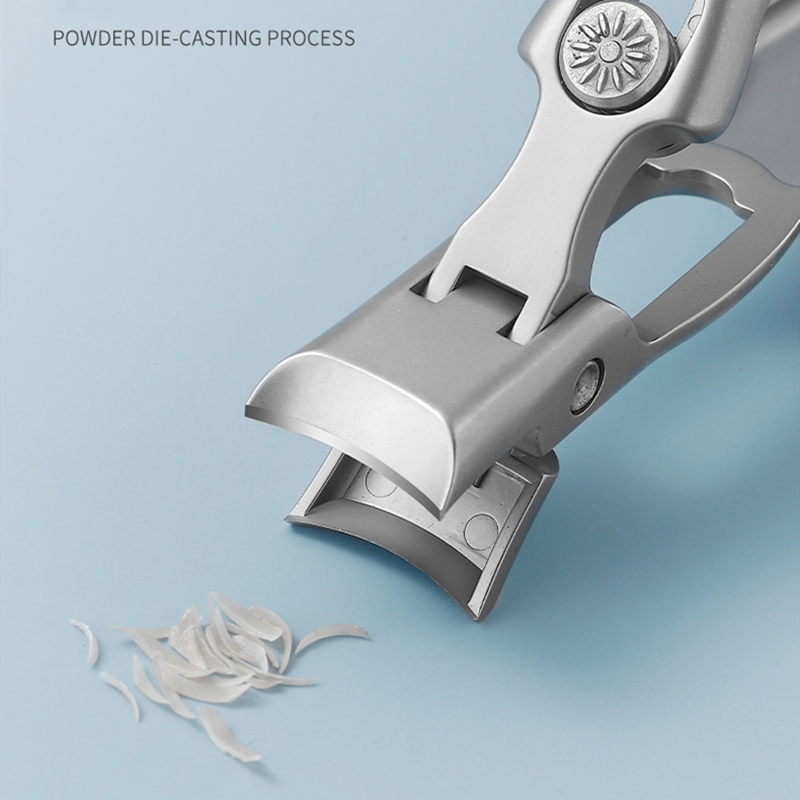 Nail Clippers Wide Jaw Stainless Steel Opening Manicure Fingernail Cutter Thick Hard Ingrown Toenail Scissors tools