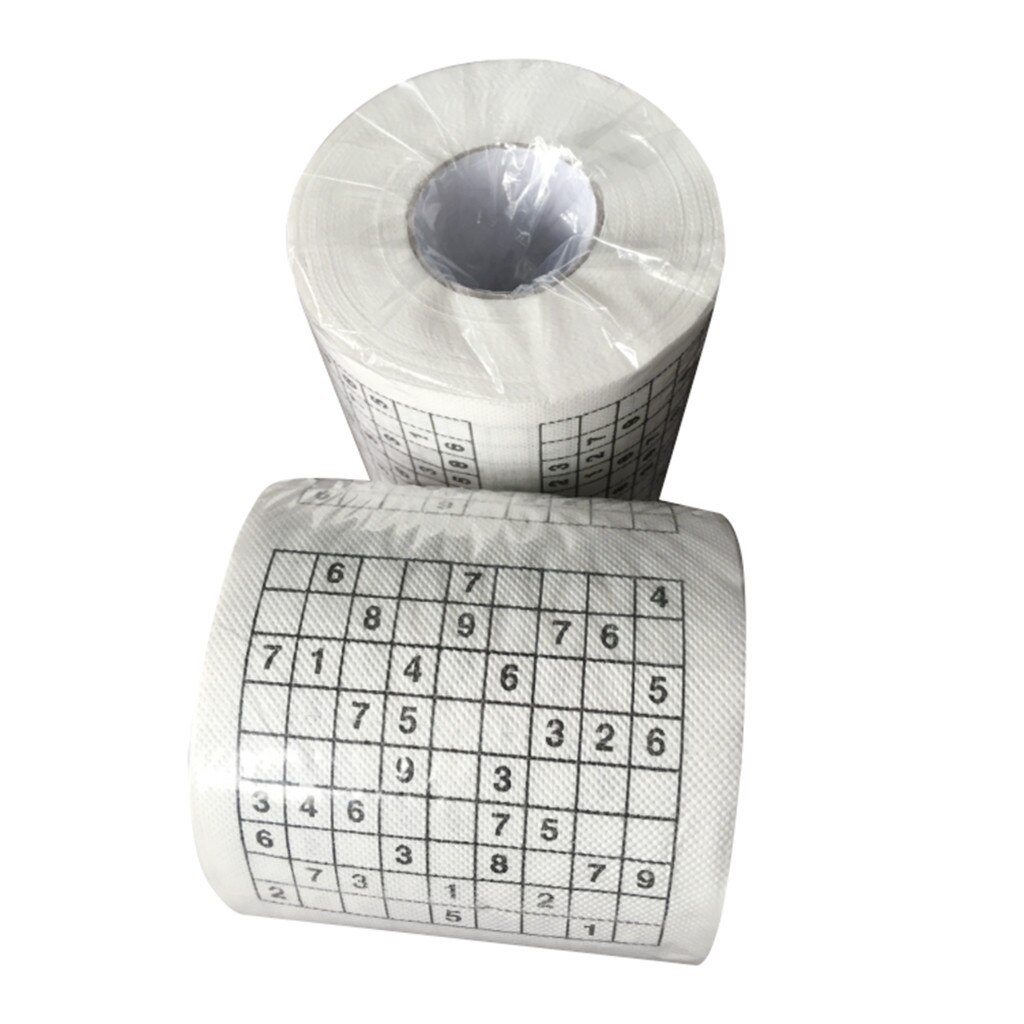 1pc Home Fun 3 Floors Bath Toilet Roll Paper Supplies Decor Tissue Rol Printed Toilet Paper Tissue Rolling Paper