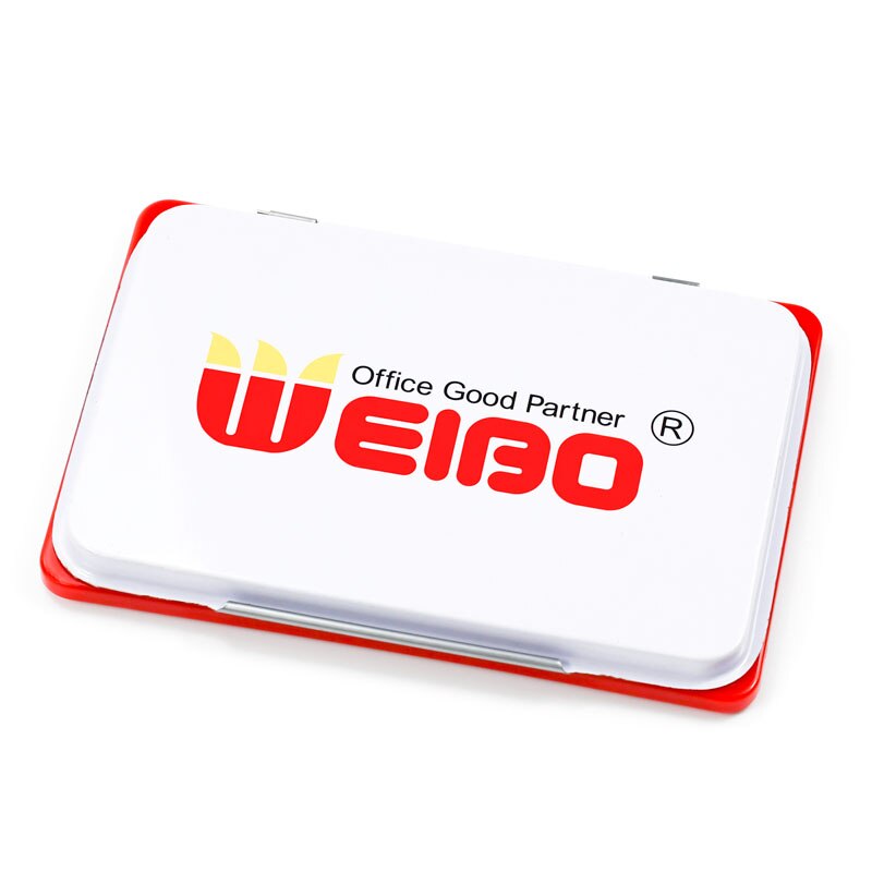 1 PCS BRAND red ink paste Calligraphy Pad Stamp Vermilion inkpad Seal Painting Red Ink Paste School Office Writing Supplies