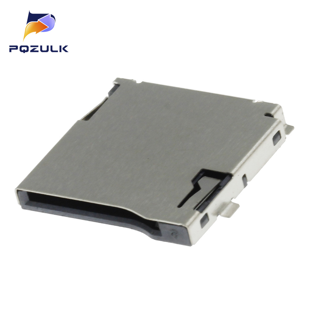 Conectores de ranura para tarjeta Micro SD de 9 pines, Flash en T, tamaño de estilo común, 14x15mm, cubierta de tarjeta TF, ranura para tarjeta autoadhesiva emergente