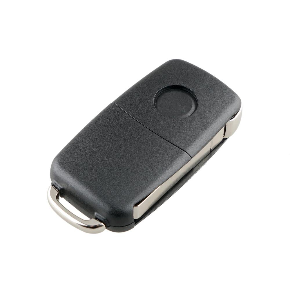 2 tasten Klapp kippen Auto Schlüssel fallen Abdeckung Hülse Für VOLKSWAGEN Für VW Für SITZ Für SKODA fob fallen 5K0837202AD 202AD HU66 Klinge