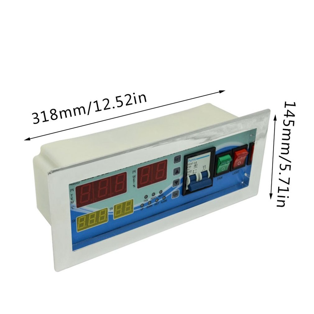 Controlador automático de incubadora de huevos Xm-18D termostato temperatura humedad incubadora sonda del Sensor Sistema de Control de incubadora