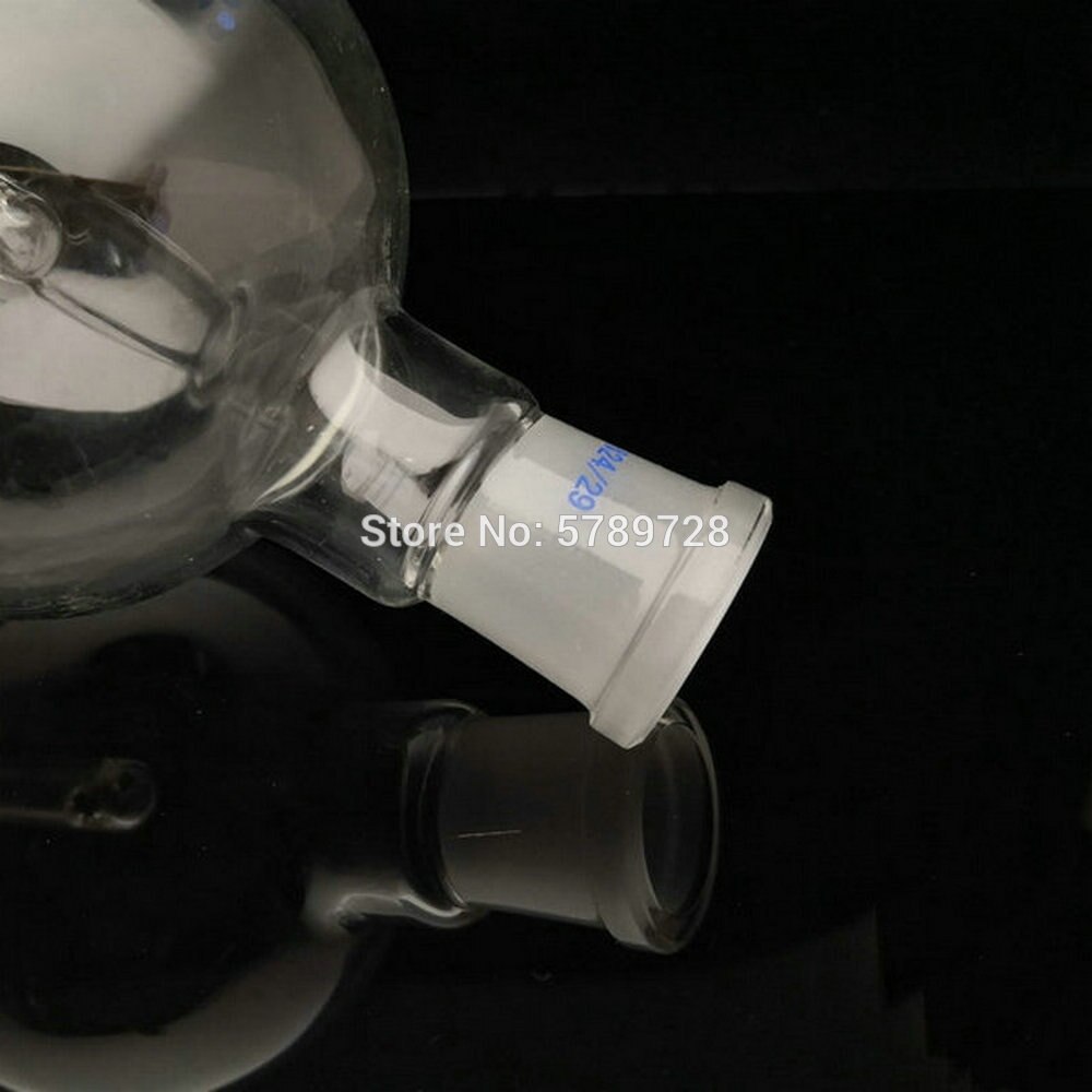 1Pcs 50Ml Tot 1000Ml Glas Rechte Splash Bal, explision-Proof Bal Met Ground Joint 19 #24 #29 # Roterende Verdamper Accessoires