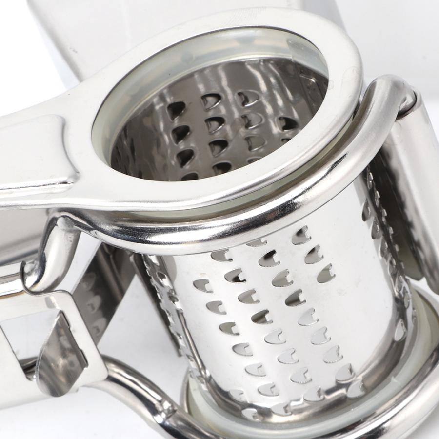 Rotary Grater Food Mills Nut Grinder Stainless Steel Manual Rotate Cheese Chocolate Grater Cutter Planer Shredder