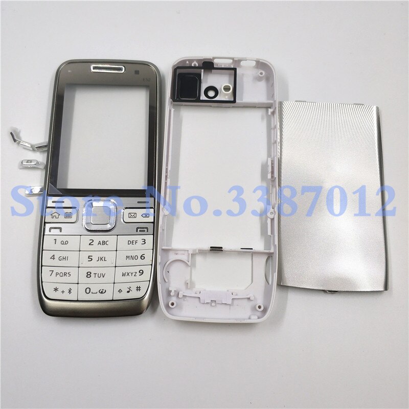 Volledige Behuizing Case Voor Nokia E52 Met Engels Toetsenbord