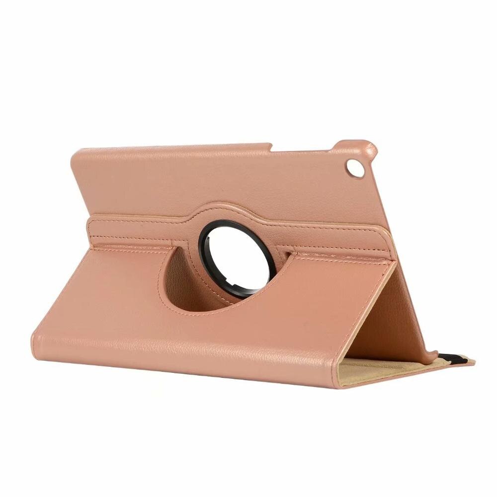 360 Rotating Case for Samsung Galaxy Tab A 10.1 T510 T515 Stand PU Leather Cover for SM-T510 SM-T515 10.1inch case+film+pen