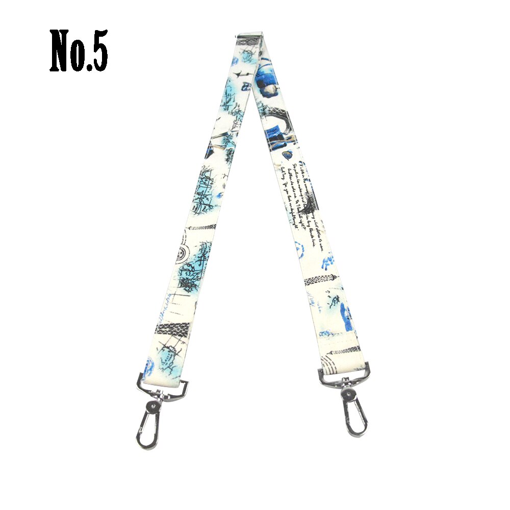 Tanqu 1 stycke mjukt blommigt handtag med justerbart längd med spänne för klassiska mini obag handtag för o väska för handväska dam & #39 ;s väskor: No 5
