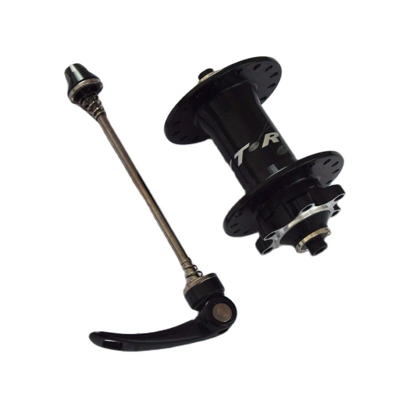 Mountain Bike Hub 11 Speed 32 Holes Cassette Front+Rear Freehub Disc Brake NBK Sealed Bearing Hub QR Bicycle Accessories: Black front hub