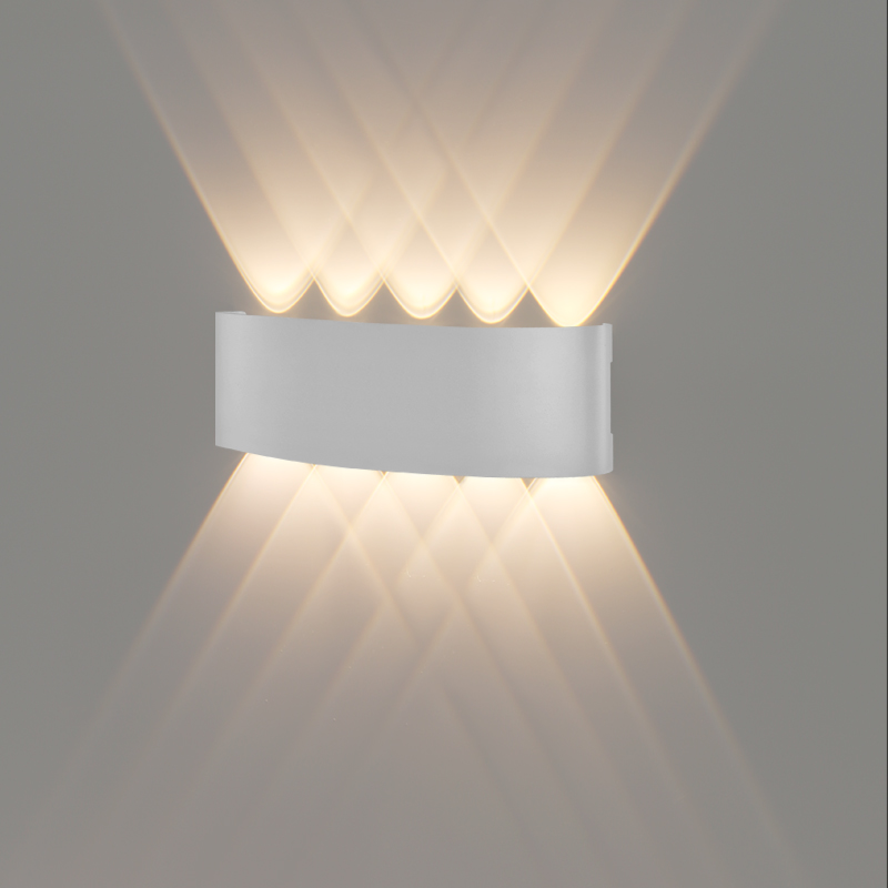Moderne LED-wandlamp buiten waterdicht op en neer lamp tuin gang binnen slaapkamer woonkamer woondecoratie
