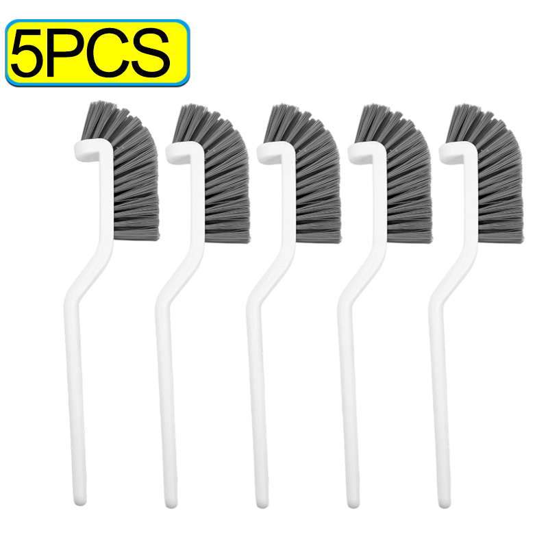 Utensilios de cocina, cepillo para huecos de azulejos de baño, herramienta multifuncional para el hogar para limpiar esquinas y cepillos de suelo, Herramientas de limpieza: Multicolor