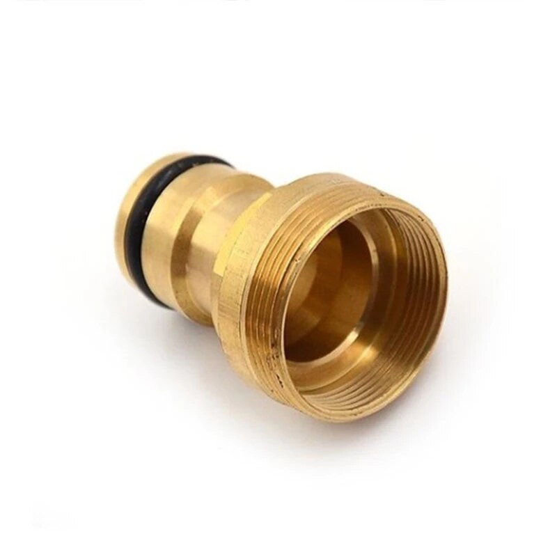 Universal Threaded Tap Connector Adaptor Pipe Joiner Fitting Premium Brass Linking Watering Faucet Converter Tap Connection