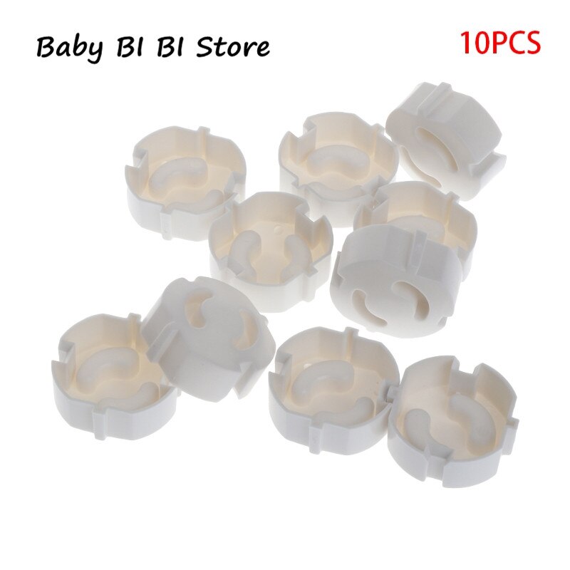 10 Stuks Baby Veiligheid Stopcontact Cover Beschermende Kind Veiligheid Plug Guard 2 Gat