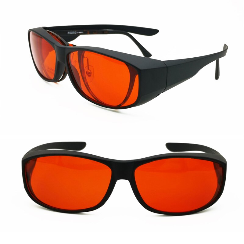 Anti-blue light eyewear fit over gaming glasses UV400 protection fullim wear on red color protection glasses 017