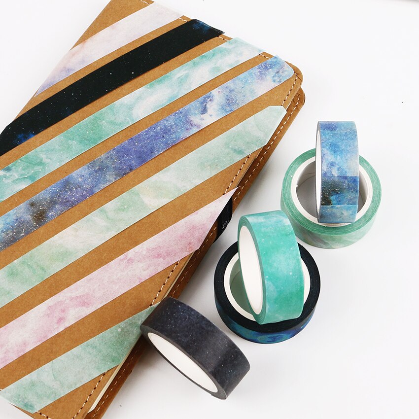 Jeugd Fantastische Droom Aquarel Decoratie Papier Washi Tape Diy Dagboek Planner Plakboek Afplakband 7 Stijlen