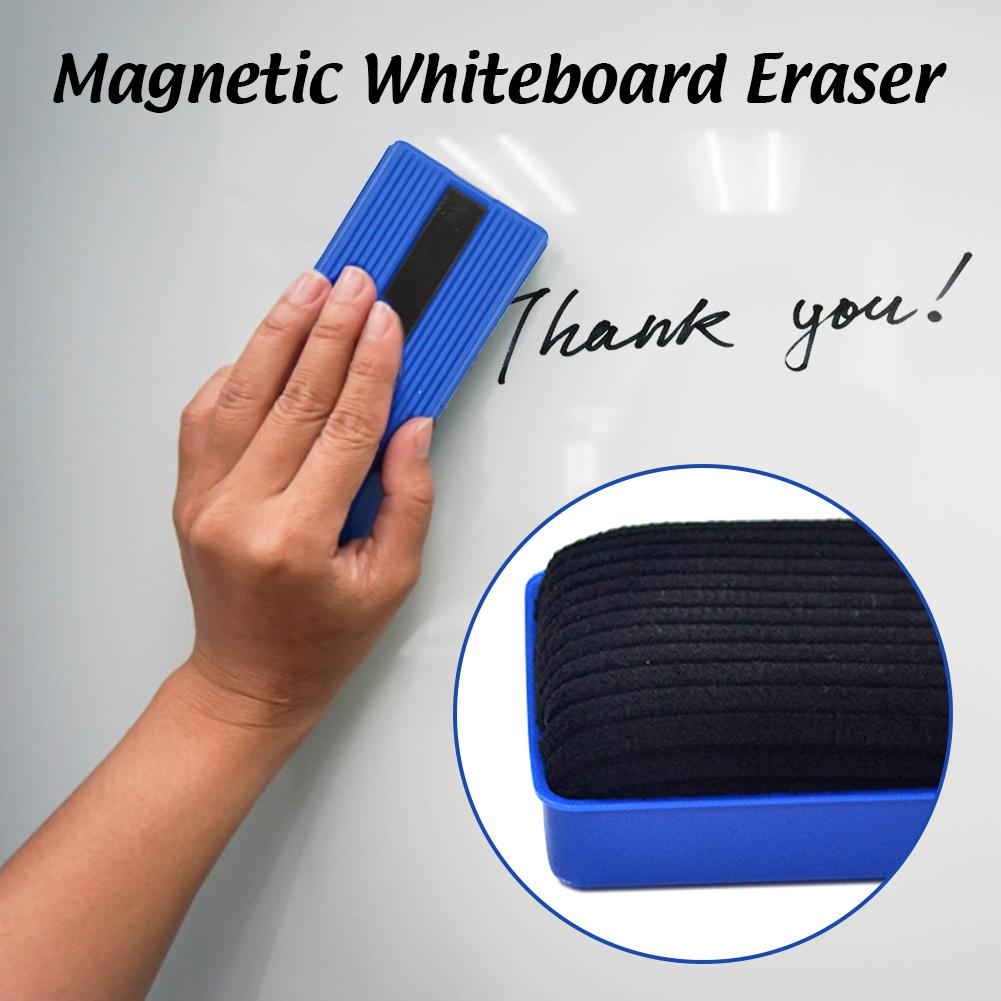 1PCS Mini Magnetic Whiteboard eraser dry erase board Dry wipe marker cleaner Chalk blackboard wiper school office Supplies