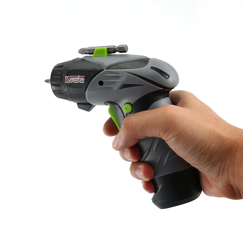 X-power Dry Battery Electric Cordless Screwdriver Set Mini Screw Driver Drill Hardware Tool Household DIY Tools