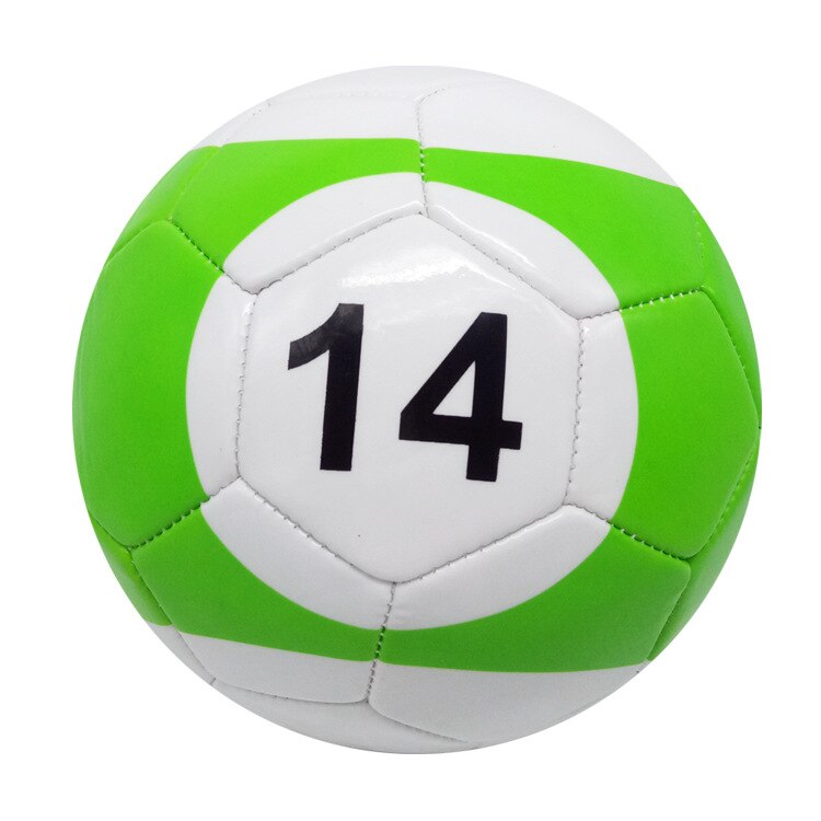 3# Gaint Snook Ball Snookball Snooker Billiards Soccer 8 Inch Game Huge Pool Football Include Air Pump Soccer Toy Poolball: No14